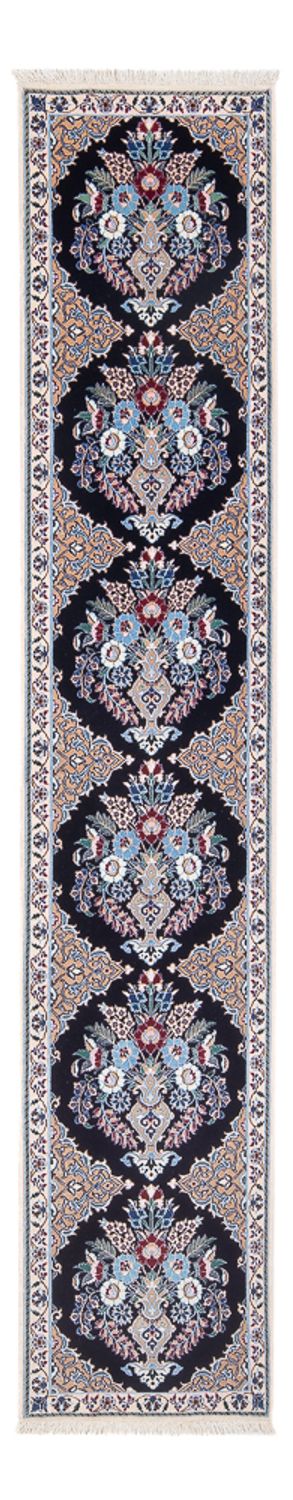 Runner Perser Rug - Nain - Premium - 230 x 47 cm - dark blue