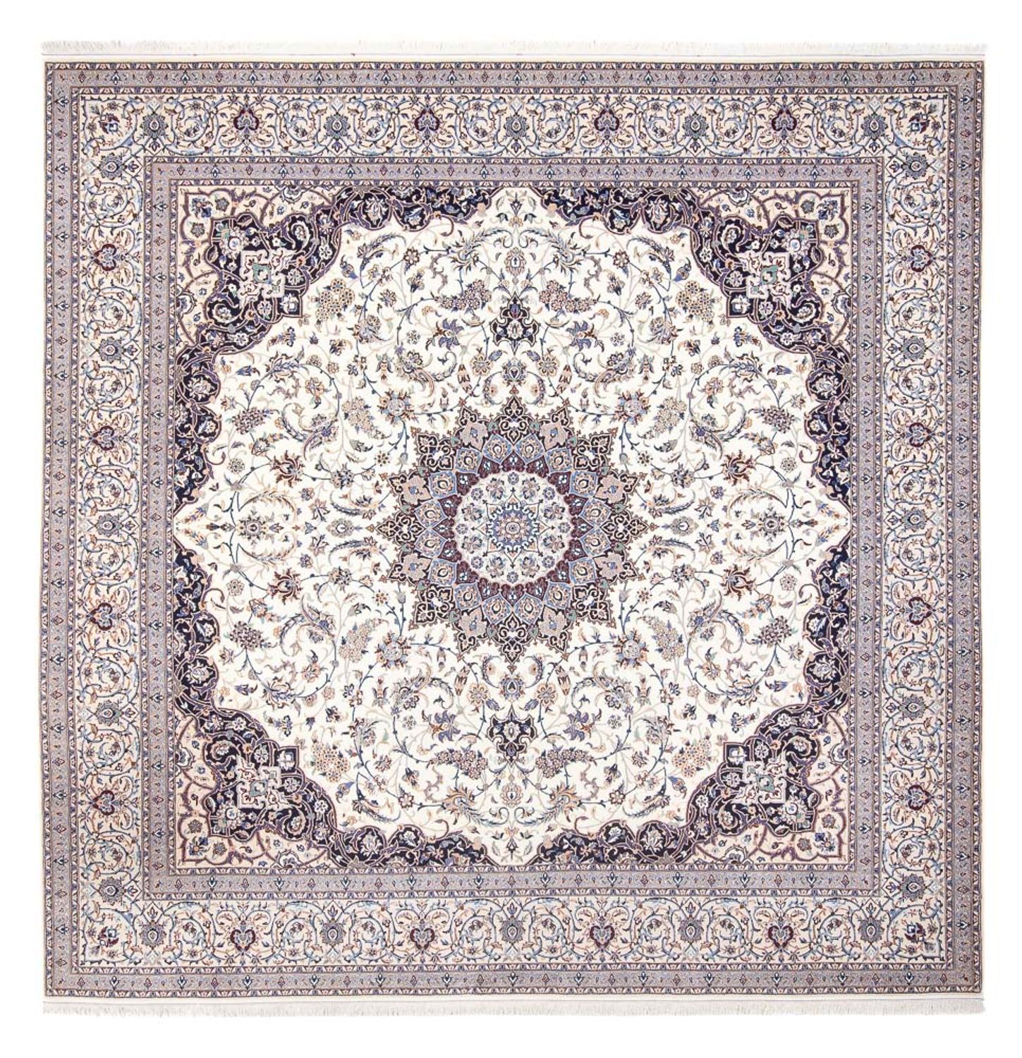 Perser Rug - Nain - Premium square  - 308 x 308 cm - cream