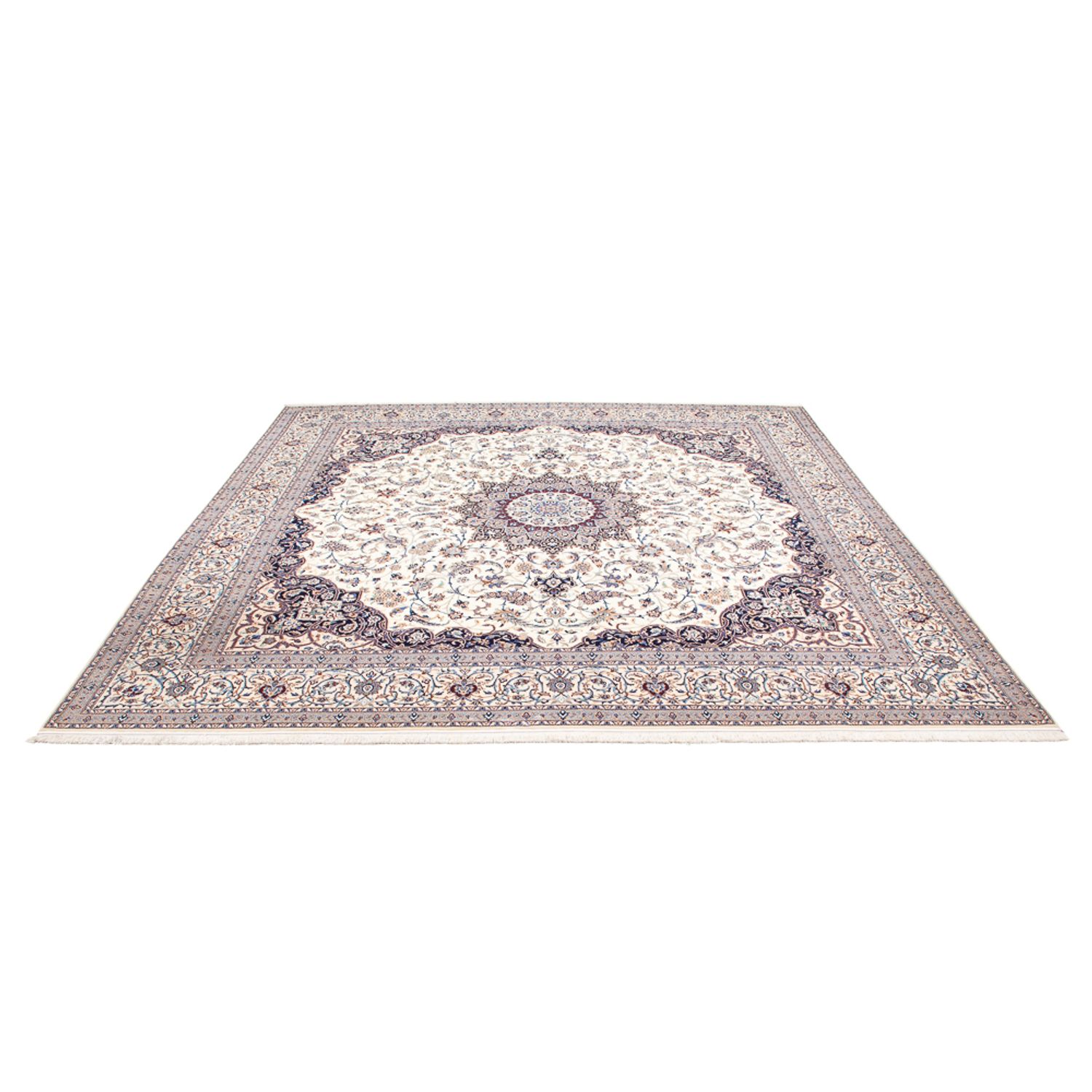 Perser Rug - Nain - Premium square  - 308 x 308 cm - cream