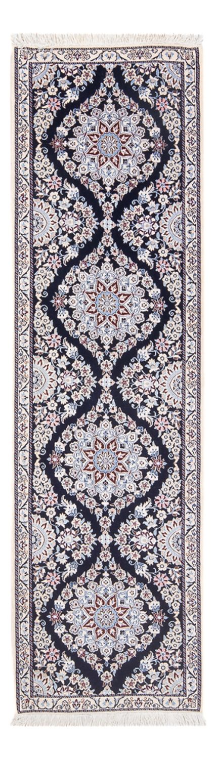 Runner Perser Rug - Nain - Premium - 188 x 58 cm - dark blue