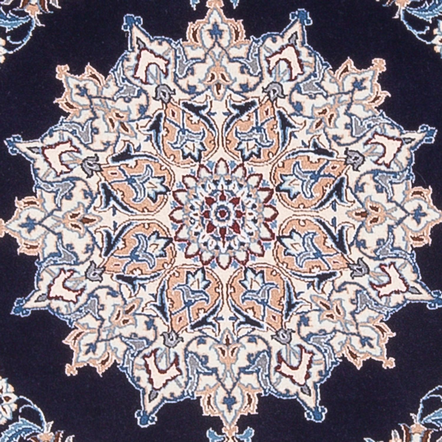 Perser Rug - Nain - Premium - 147 x 100 cm - dark blue