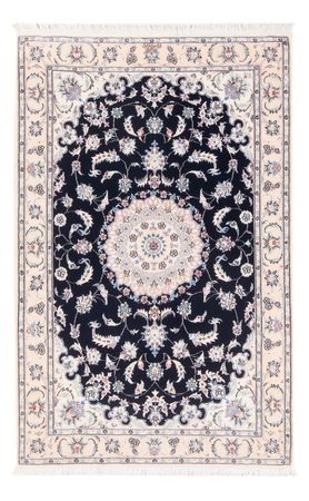 Perser Rug - Nain - Premium - 141 x 93 cm - dark blue