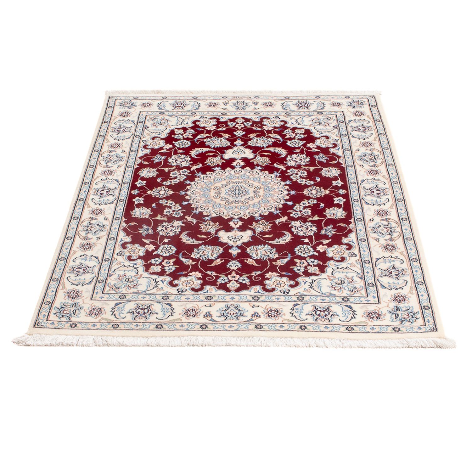 Perser Rug - Nain - Premium - 120 x 80 cm - red