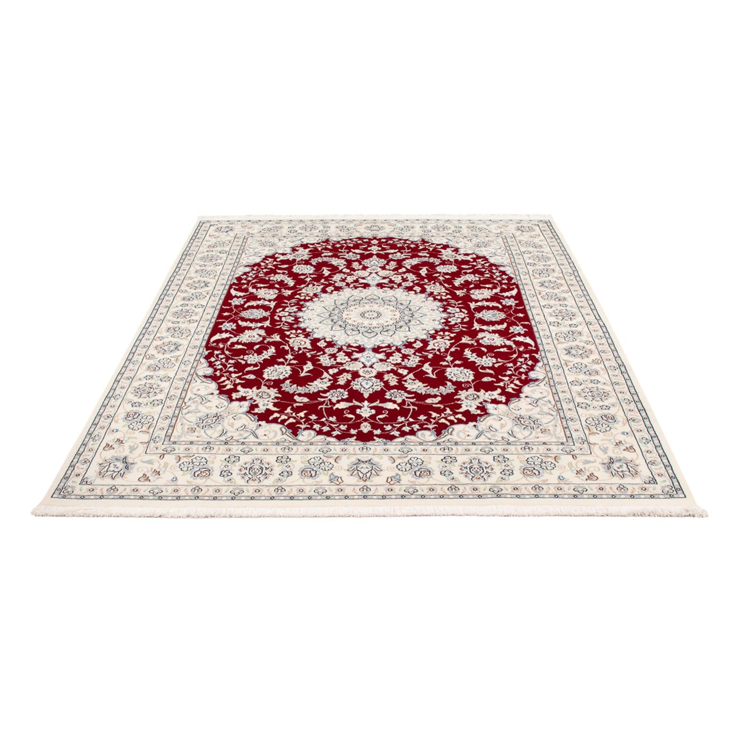 Perser Rug - Nain - Premium - 200 x 146 cm - red