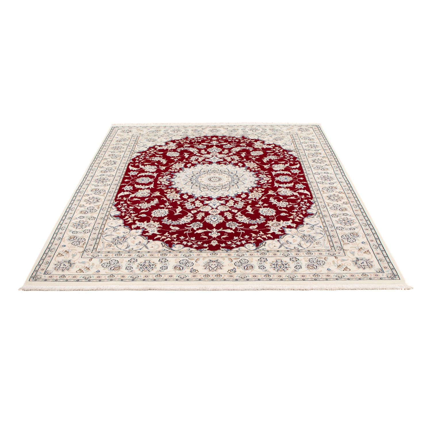 Perser Rug - Nain - Premium - 205 x 148 cm - red