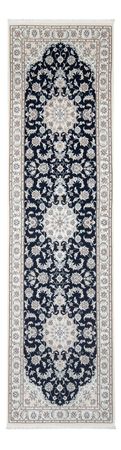 Runner Perser Rug - Nain - Premium - 300 x 88 cm - dark blue