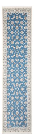 Runner Perser Rug - Nain - Premium - 307 x 80 cm - blue