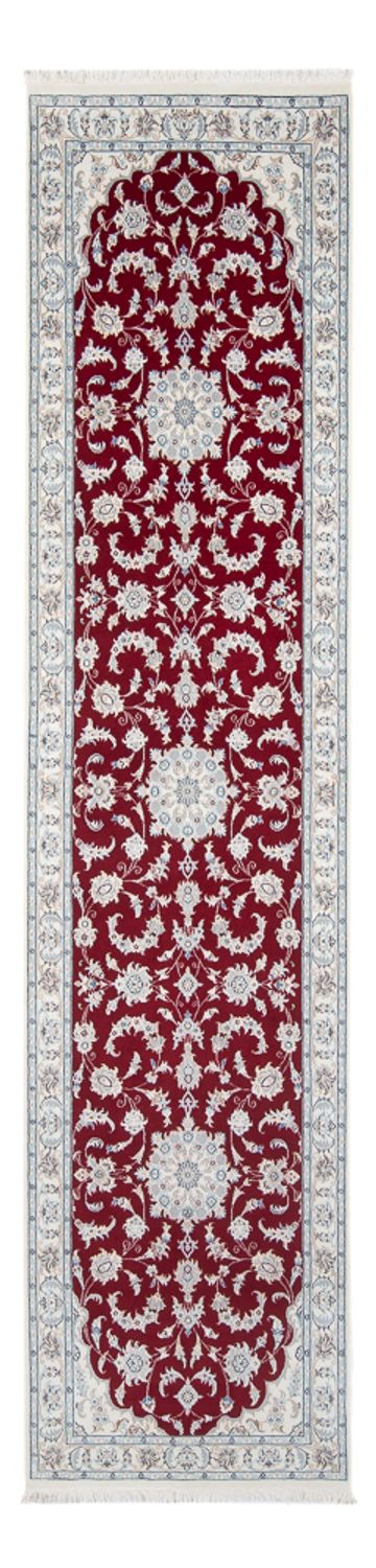 Runner Perser Rug - Nain - Premium - 297 x 80 cm - red