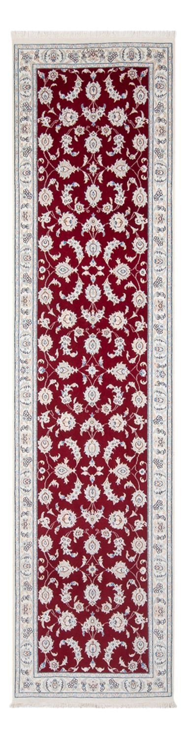 Runner Perser Rug - Nain - Premium - 297 x 82 cm - red