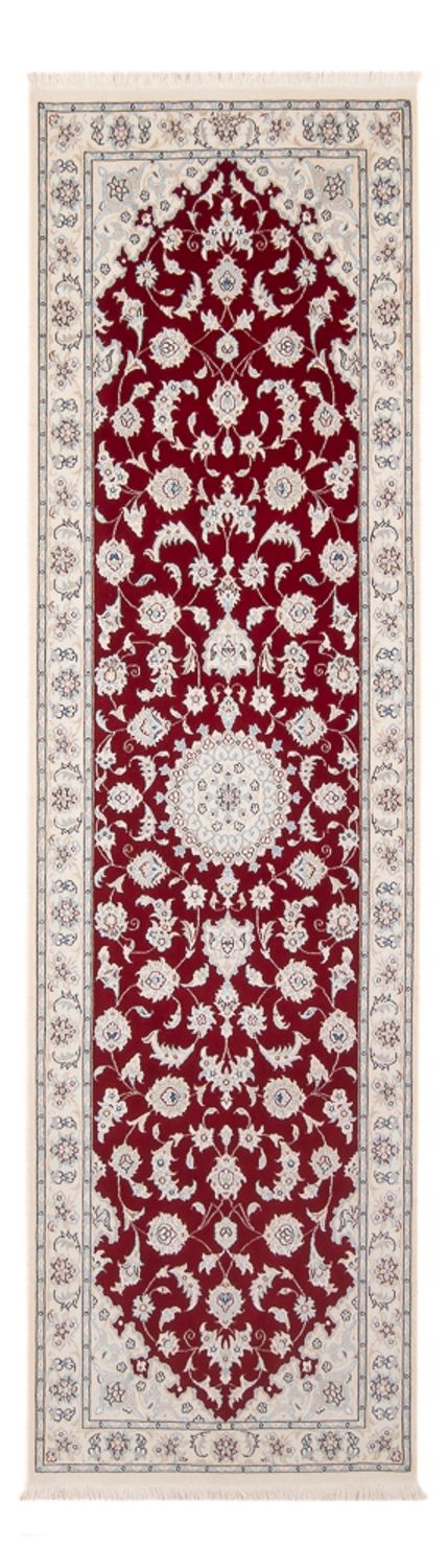 Runner Perser Rug - Nain - Premium - 250 x 78 cm - red