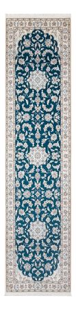 Runner Perser Rug - Nain - Premium - 298 x 81 cm - dark blue