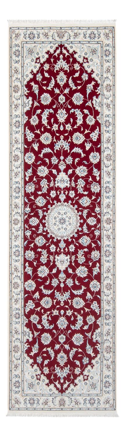 Runner Perser Rug - Nain - Premium - 254 x 82 cm - red