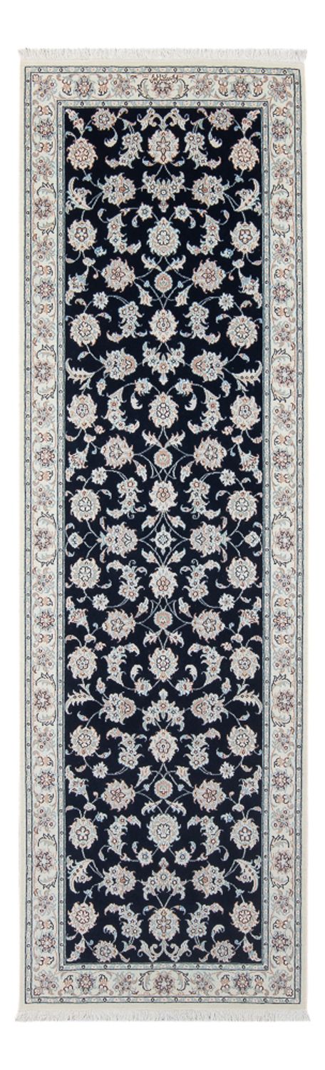 Runner Perser Rug - Nain - Premium - 248 x 82 cm - dark blue