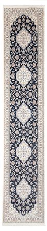 Runner Perser Rug - Nain - Premium - 400 x 90 cm - dark blue