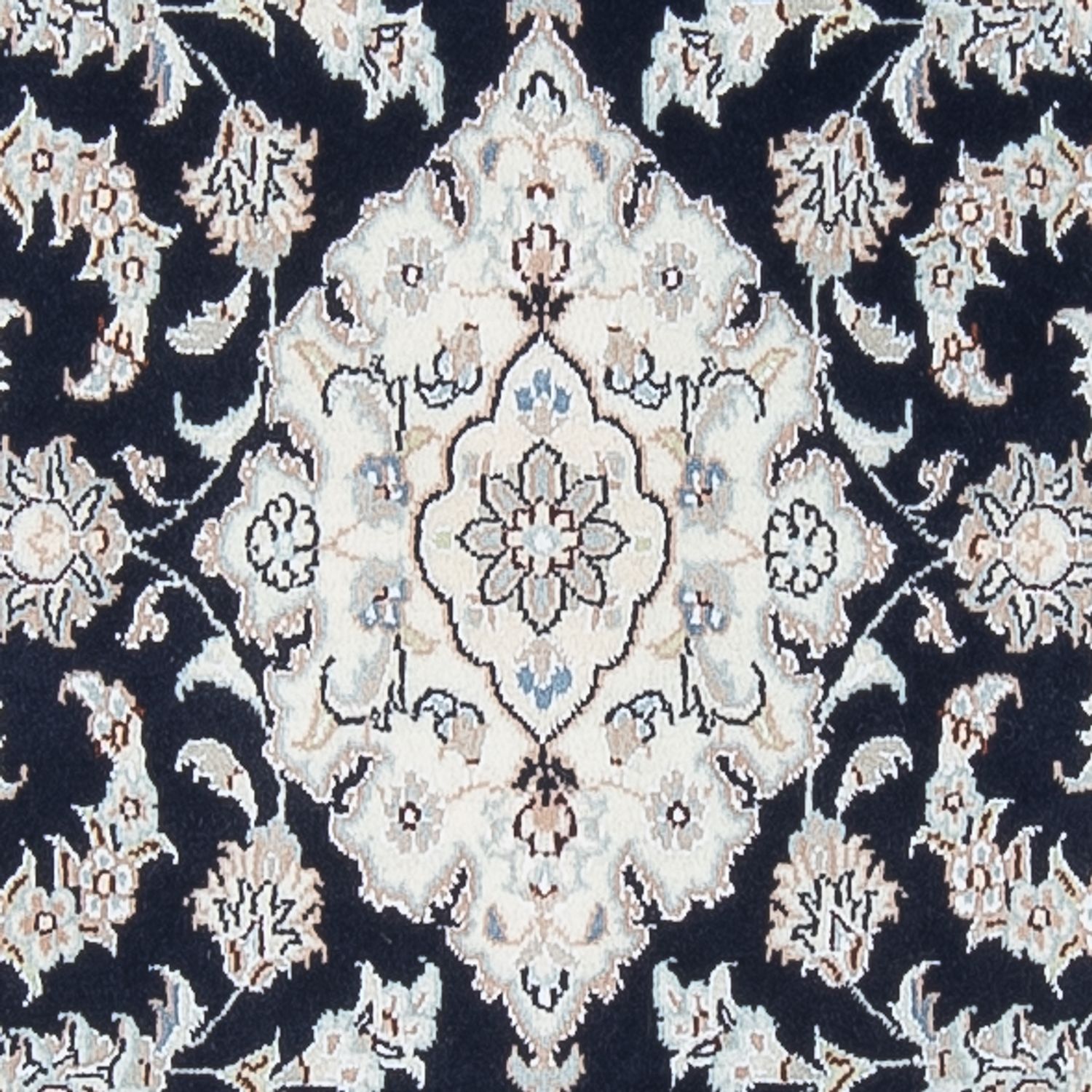 Runner Perser Rug - Nain - Premium - 299 x 84 cm - dark blue