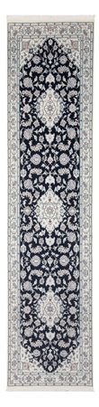 Runner Perser Rug - Nain - Premium - 299 x 84 cm - dark blue