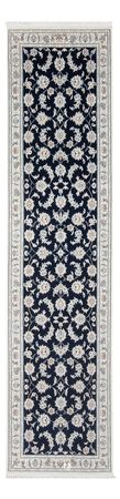 Runner Perser Rug - Nain - Premium - 302 x 82 cm - dark blue