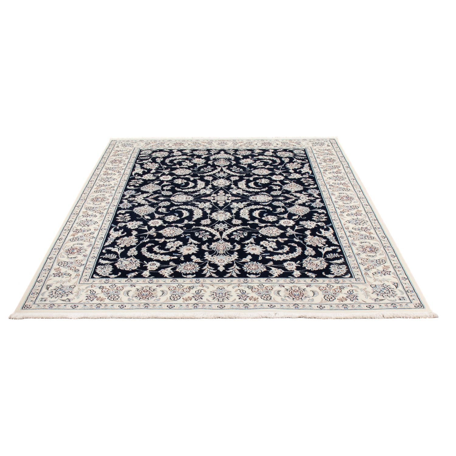 Perser Rug - Nain - Premium - 202 x 150 cm - dark blue