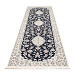 Runner Perser Rug - Nain - Premium - 339 x 86 cm - dark blue