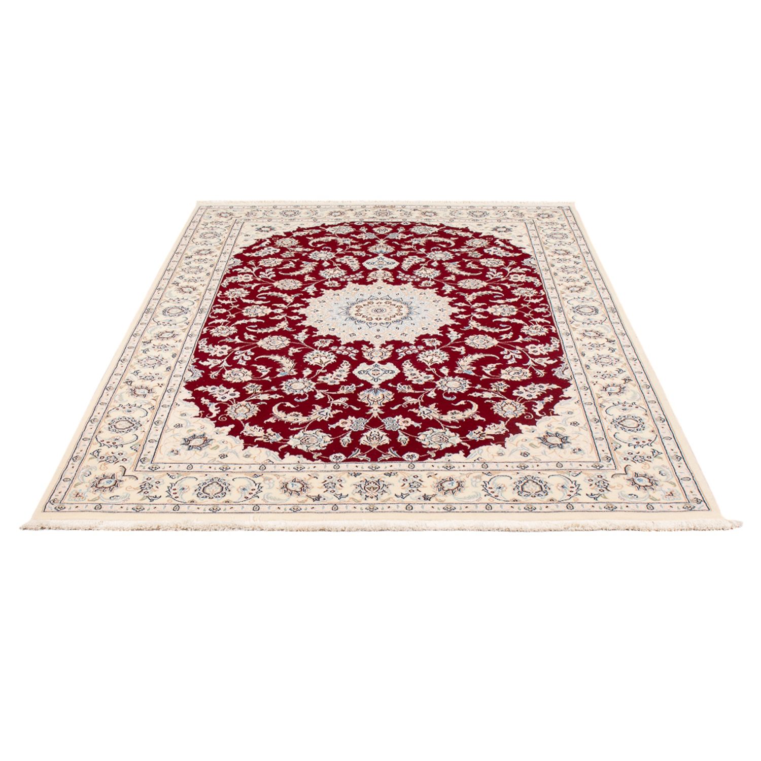 Perser Rug - Nain - Premium - 205 x 135 cm - red