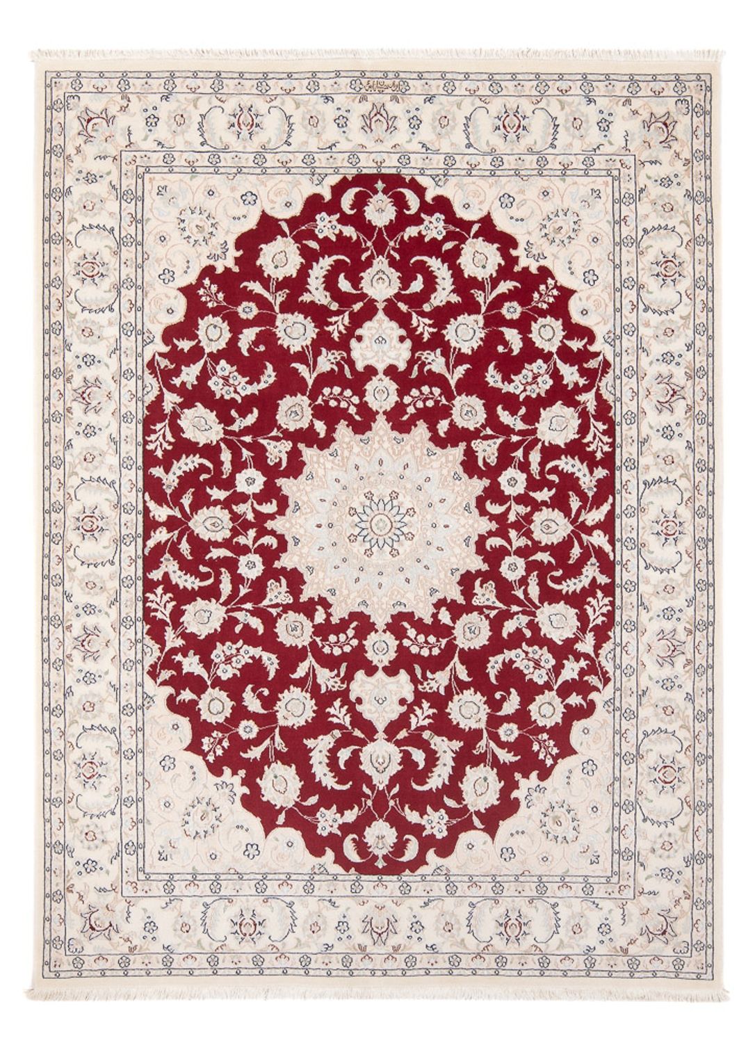 Perser Rug - Nain - Premium - 200 x 148 cm - red