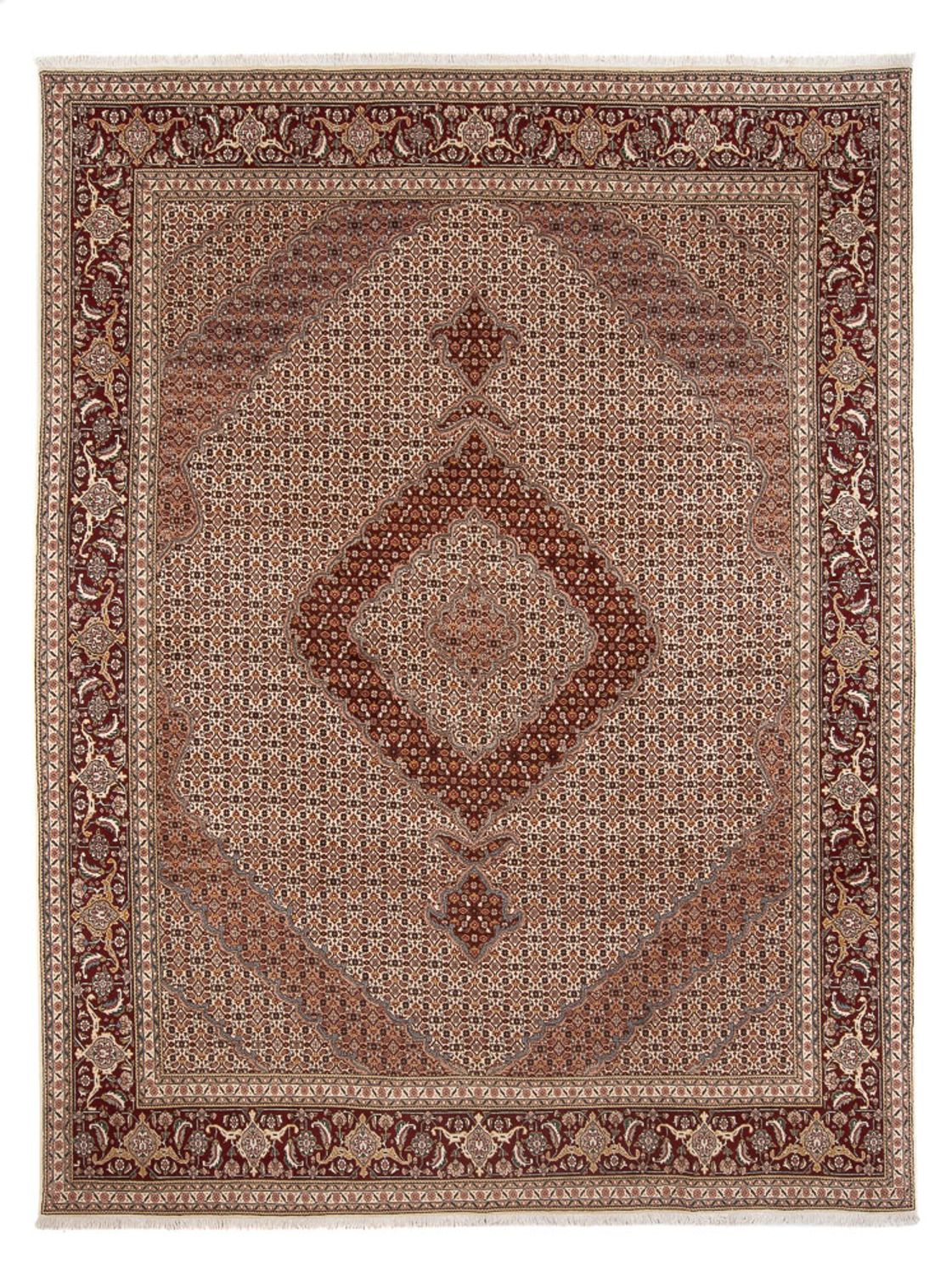 Perser Rug - Tabriz - Royal - 344 x 246 cm - light brown