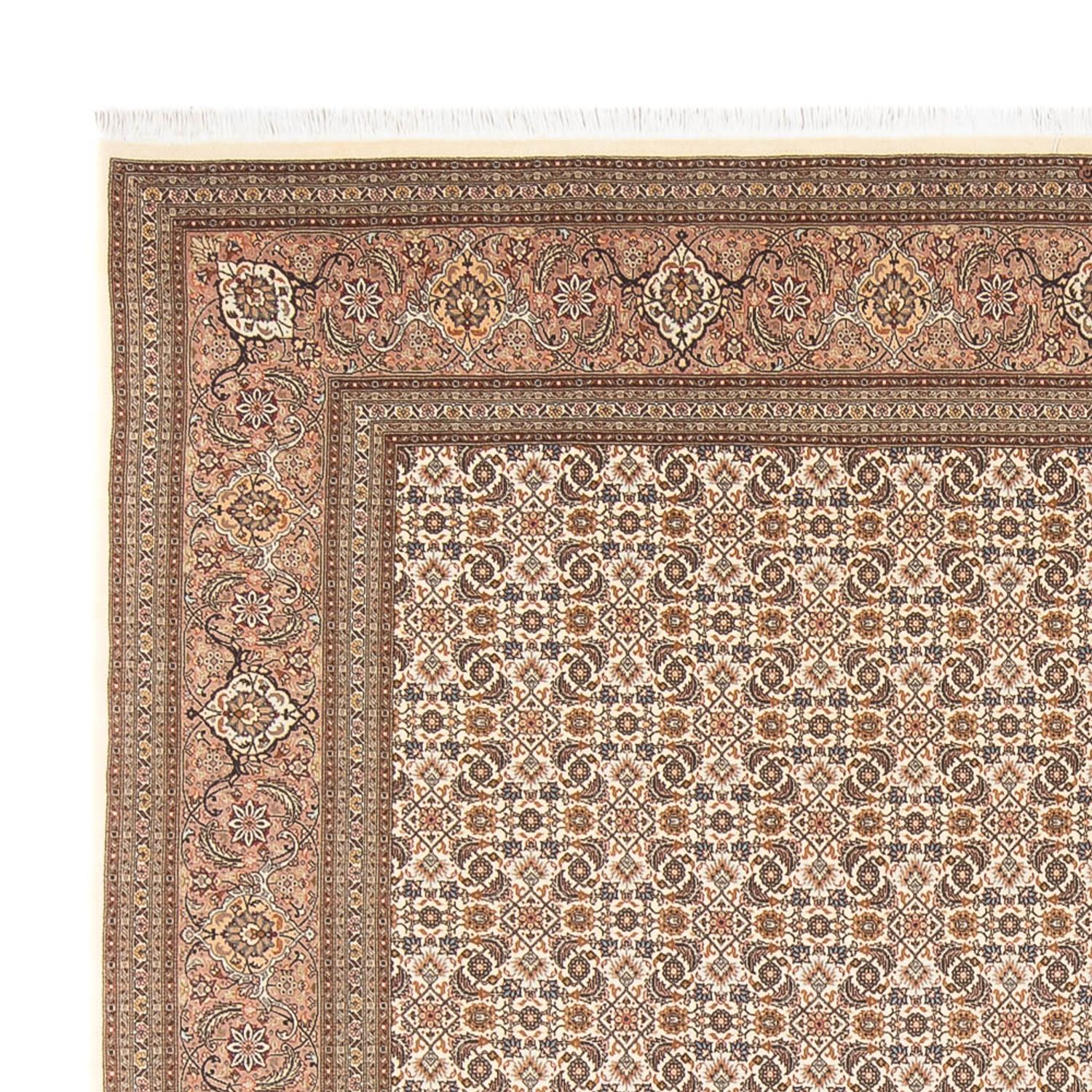 Perser Rug - Tabriz - Royal - 290 x 253 cm - dark beige