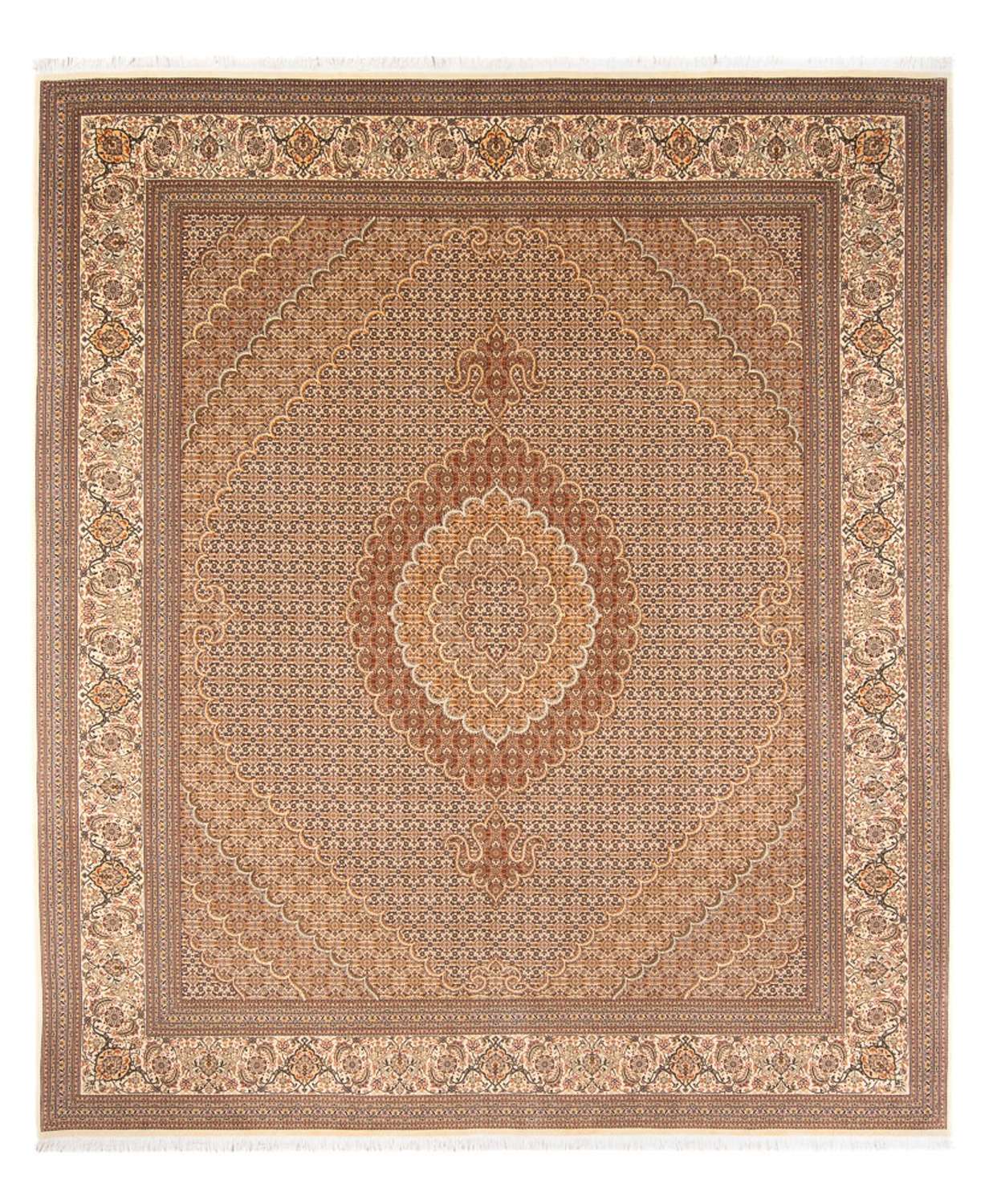 Perser Rug - Tabriz - 290 x 250 cm - light brown