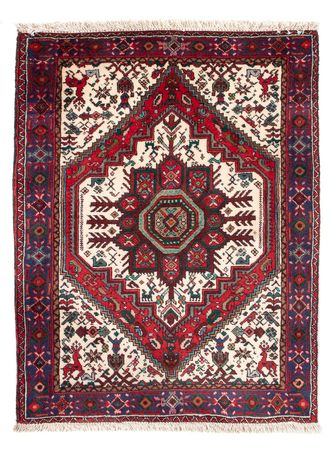 Perser Rug - Nomadic - 95 x 58 cm - cream