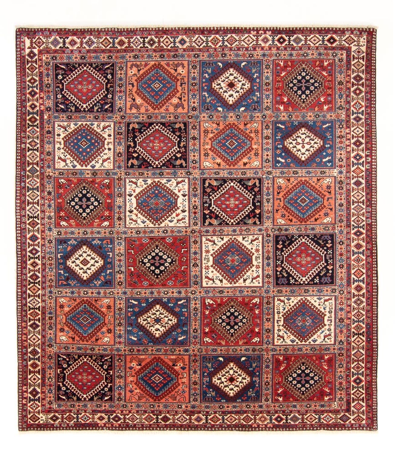 Perser Rug - Nomadic - 247 x 203 cm - multicolored