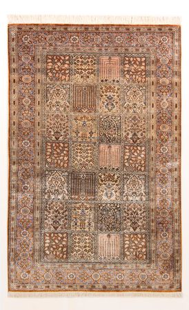 Silk Rug - Ghom Silk - Premium - 148 x 100 cm - multicolored