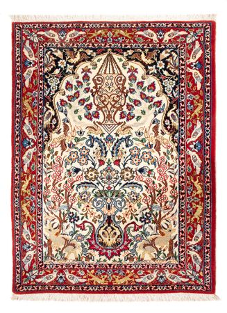 Perser Rug - Isfahan - Premium - 100 x 75 cm - cream