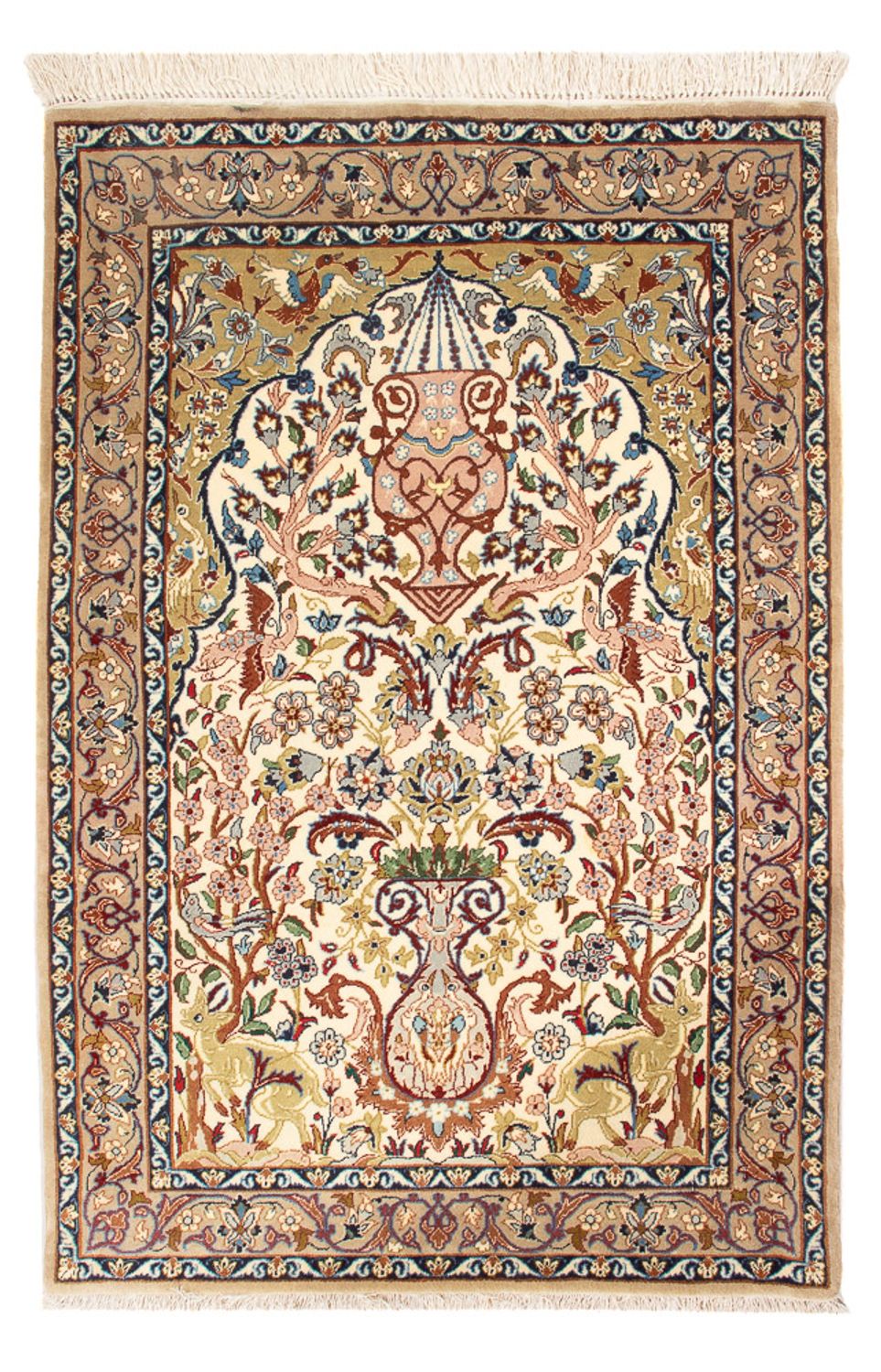 Perser Rug - Isfahan - Premium - 110 x 74 cm - cream