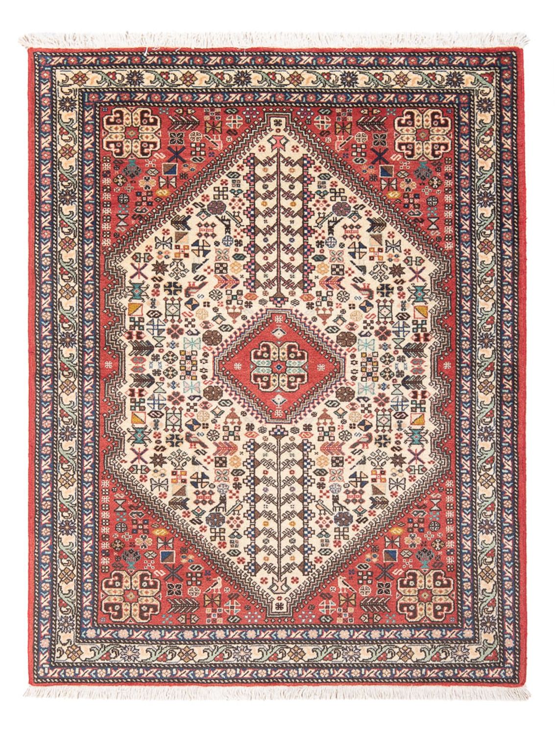 Perser Rug - Nomadic - 147 x 104 cm - cream