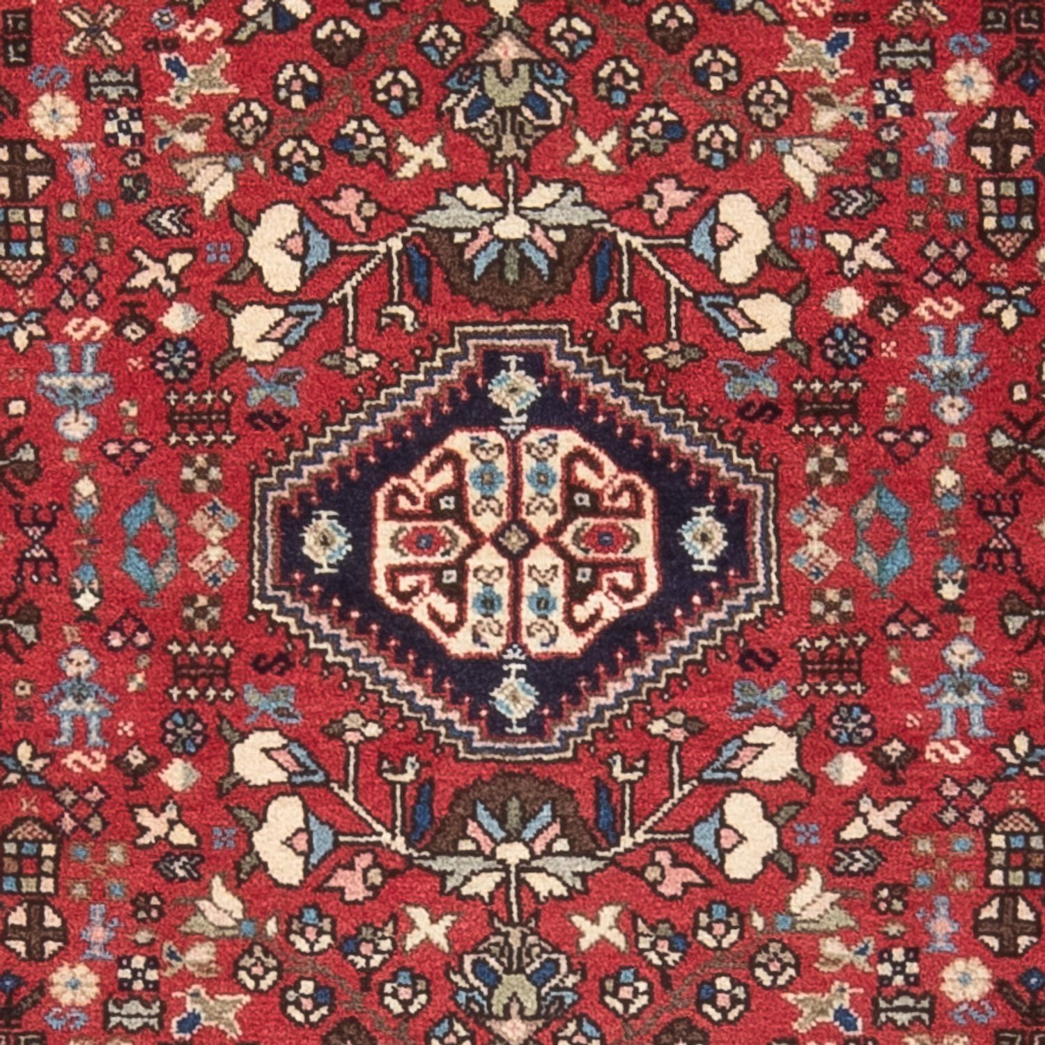 Perser Rug - Nomadic - 147 x 100 cm - red