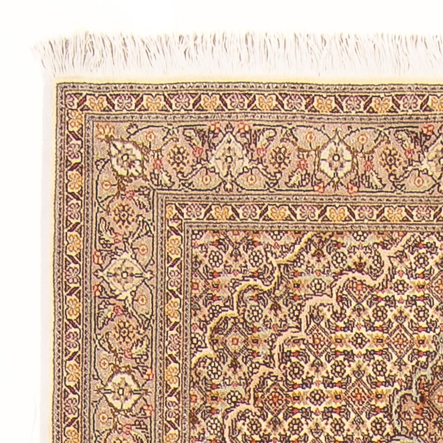 Runner Perser Rug - Tabriz - Royal - 393 x 80 cm - beige