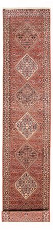 Runner Perser Rug - Bidjar - 420 x 84 cm - red