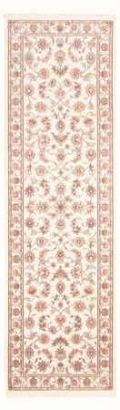 Runner Perser Rug - Tabriz - Royal - 296 x 86 cm - cream