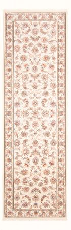 Runner Perser Rug - Tabriz - Royal - 295 x 89 cm - cream