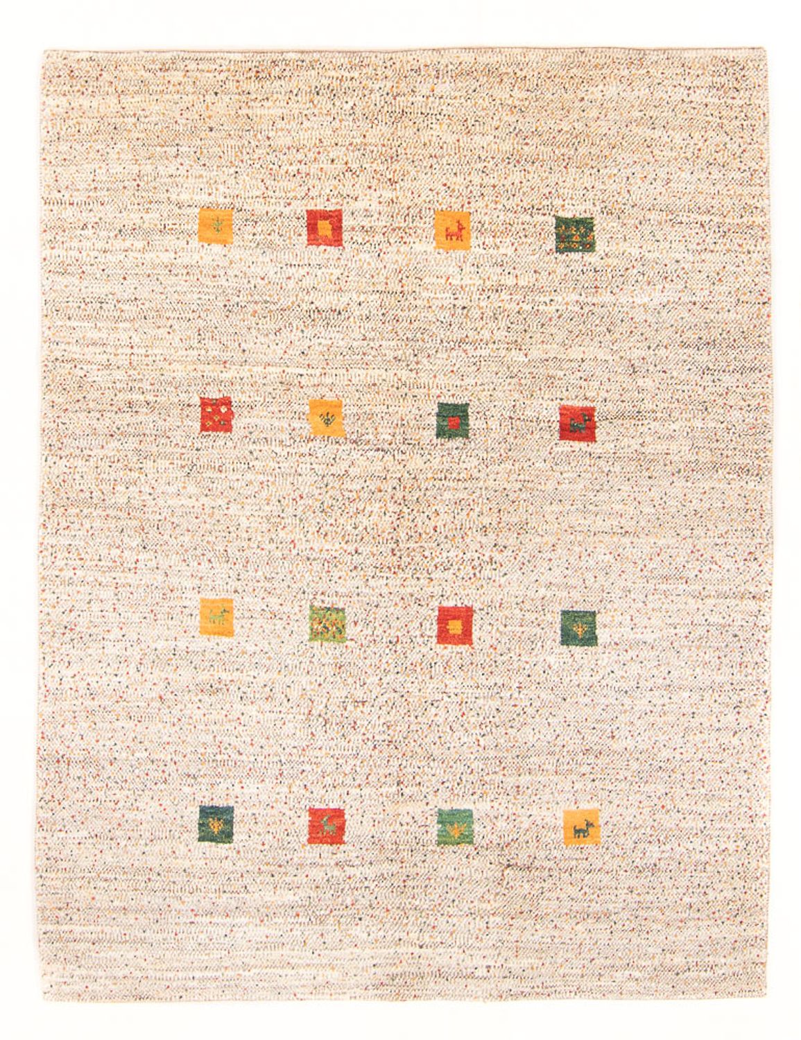 Gabbeh Rug - Perser - 202 x 157 cm - natural