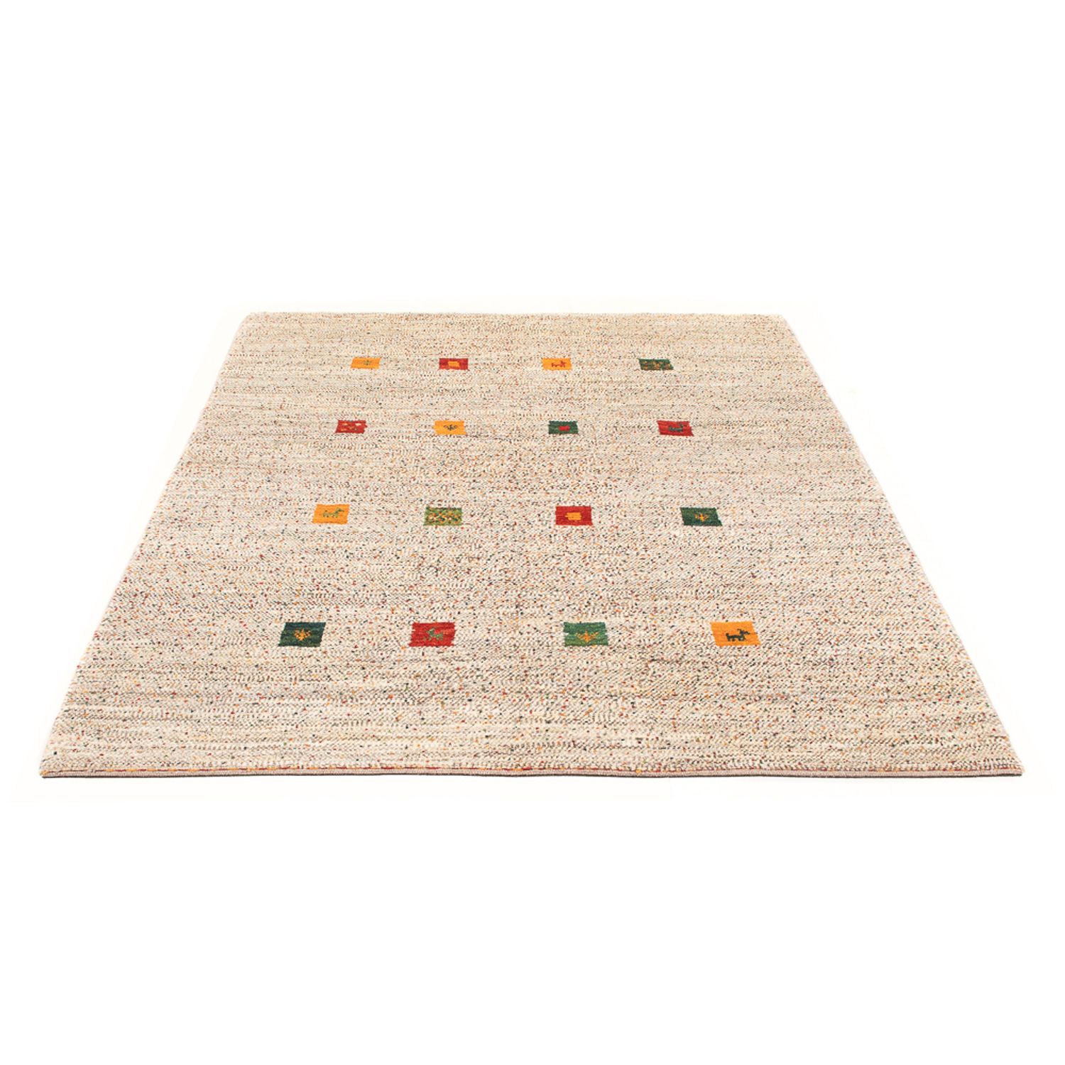 Gabbeh Rug - Perser - 202 x 157 cm - natural