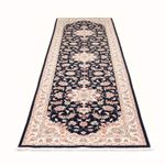 Runner Perser Rug - Tabriz - Royal - 297 x 80 cm - dark blue