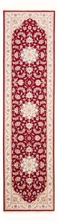 Runner Perser Rug - Tabriz - Royal - 305 x 80 cm - red