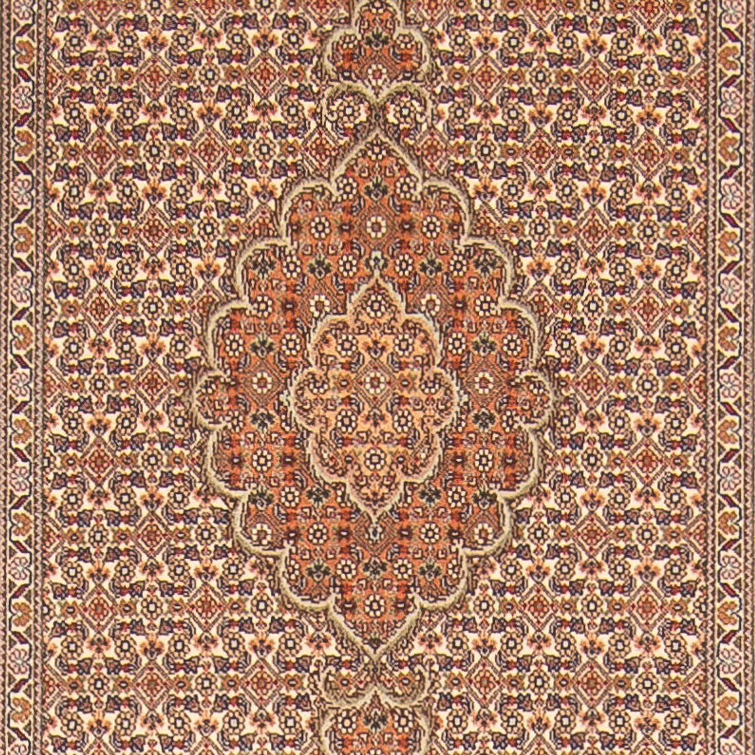 Runner Perser Rug - Tabriz - Royal - 403 x 82 cm - beige