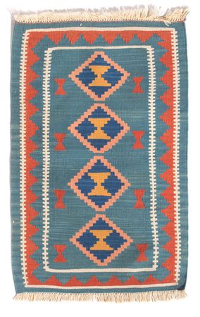 Kelim Rug - Oriental - 96 x 63 cm - multicolored