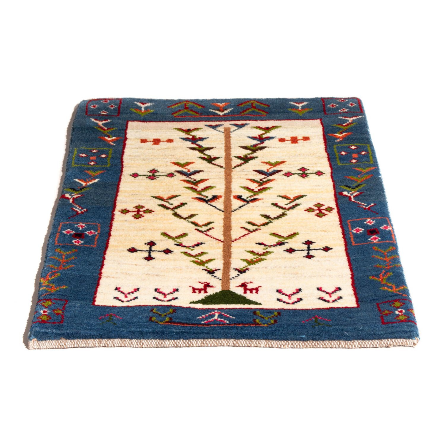 Gabbeh Rug - Perser - 92 x 63 cm - multicolored