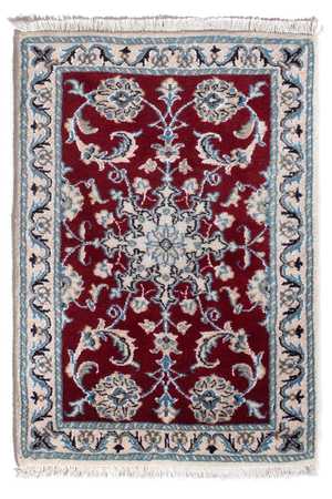 Perser Rug - Nain - 90 x 60 cm - red