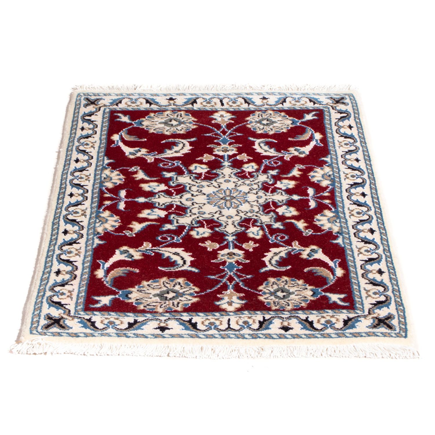 Perser Rug - Nain - 90 x 60 cm - red