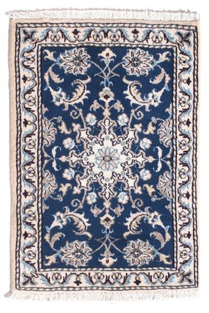 Perser Rug - Nain - 90 x 60 cm - blue