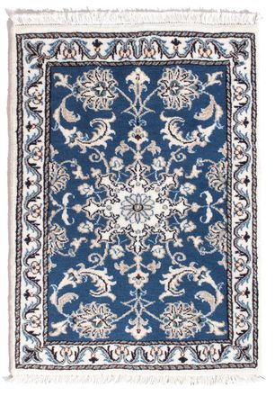 Perser Rug - Nain - 90 x 60 cm - blue